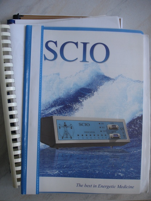 Quantum Biofeedback SCOI Training Manuals & Books