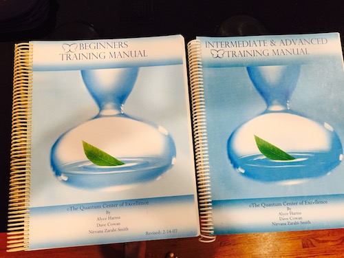 The Beginners Training Manual & the Intermediate and Advanced Training Manuals by The Quantum Center of Excellence