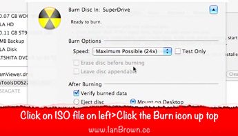 How to Burn an ISO File with Your Mac